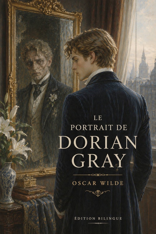 ebook cover of Le Portrait de Dorian Gray, by Oscar Wilde