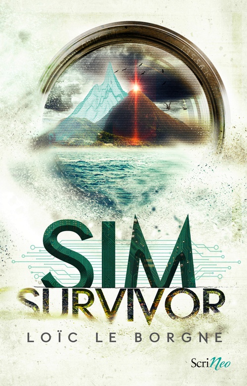 Couverture ebook de Sim survivor, de Loïc Le borgne