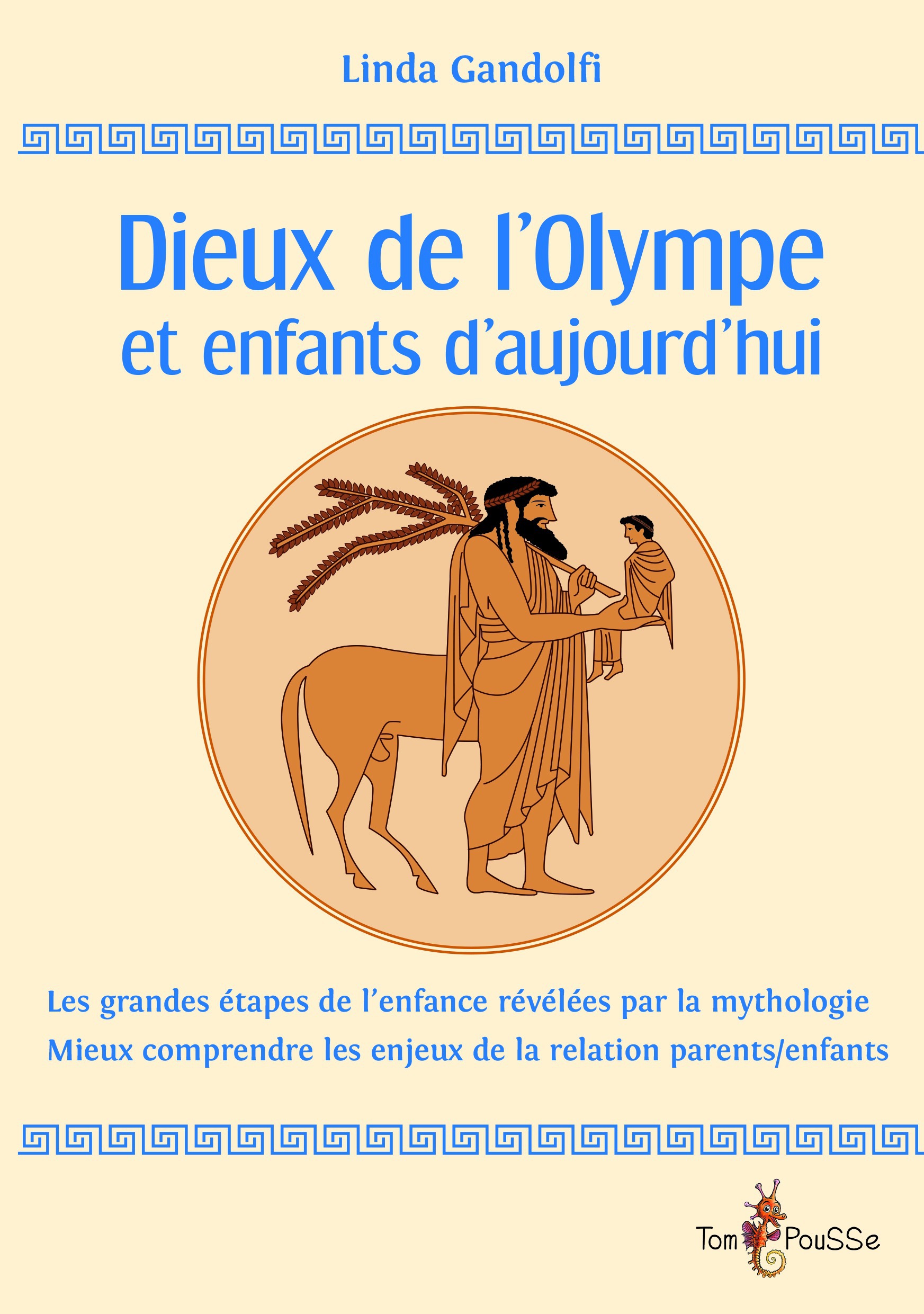 Couverture ebook de Dieux de l'Olympe et enfants d'aujourd'hui, de Linda Gandolfi