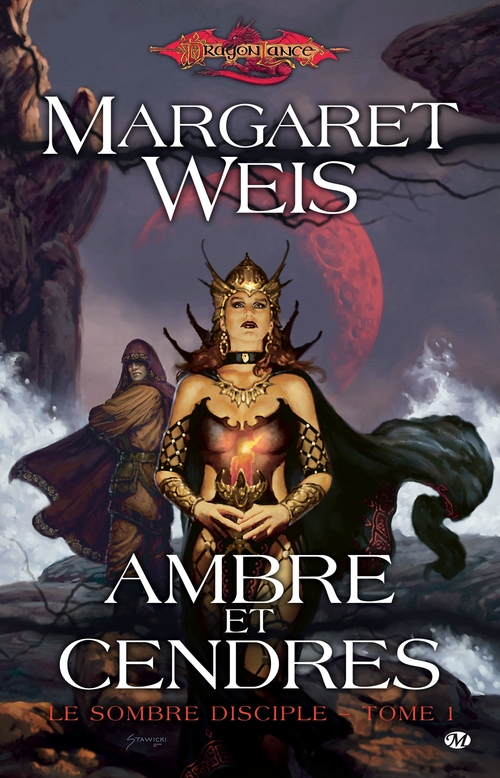 ebook cover of Le Sombre disciple, T1 : Ambre et cendres, by Margaret Weis