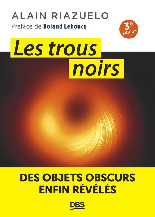 Couverture ebook de Les trous noirs, de Alain Riazuelo
