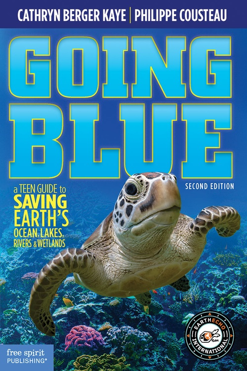 Couverture ebook de Going Blue, de Cathryn Berger Kaye, Philippe Cousteau