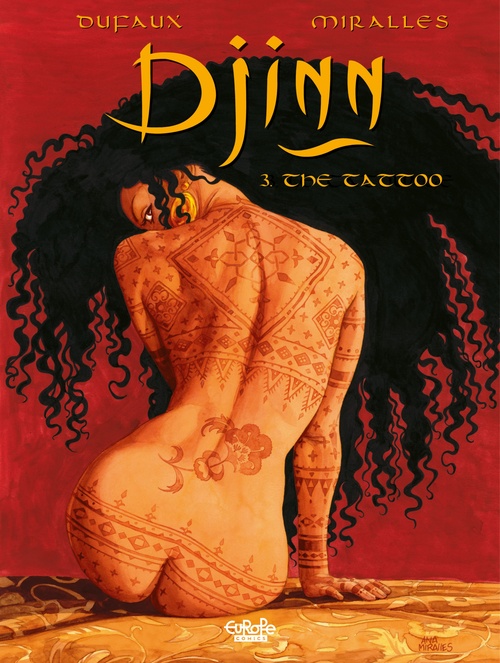 ebook cover of Djinn - Volume 3 - The Tattoo, by Jean Dufaux