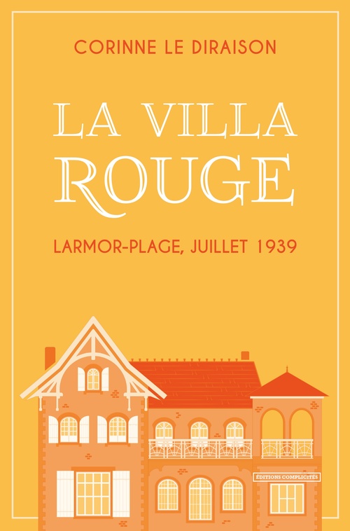ebook cover of La Villa Rouge, by Corinne Le Diraison