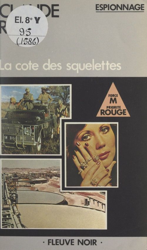 Couverture ebook de La cote des squelettes, de Claude Rank