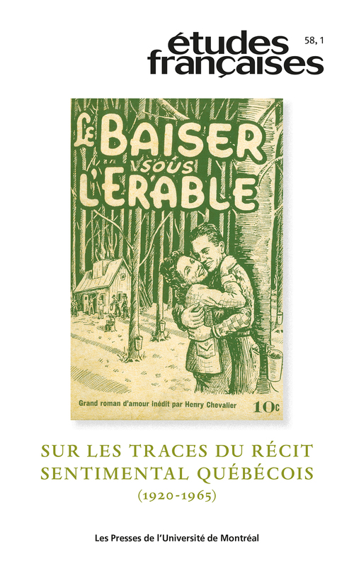Couverture ebook de Études françaises. Volume 58, numéro 1, 2022, de Adrien Rannaud, Jean-Philippe Warren, Ariane, Harold Bérubé, Caroline Loranger, Karol''Ann Boivin, Marie-Pier Luneau