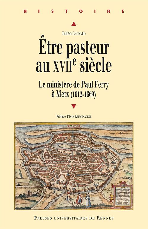 ebook cover of Être pasteur au XVIIe siècle, by Julien Léonard