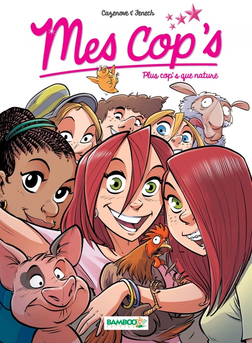 Couverture ebook de Mes Cop's - Tome 6 - Plus cop's que nature, de Christophe Cazenove, Philippe Fenech