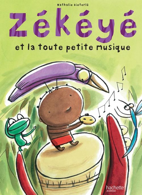 Couverture ebook de Zékéyé et la toute petite musique, de Nathalie Dieterlé