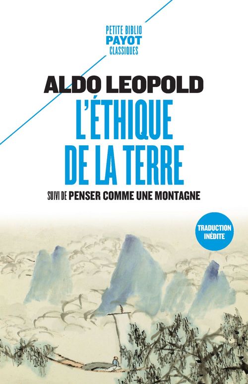ebook cover of L'Ethique de la terre, by Aldo Leopold