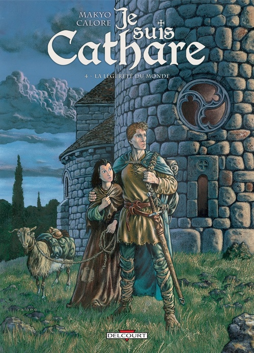 Couverture ebook de Je suis cathare T04 - La légèreté du monde, de  Makyo