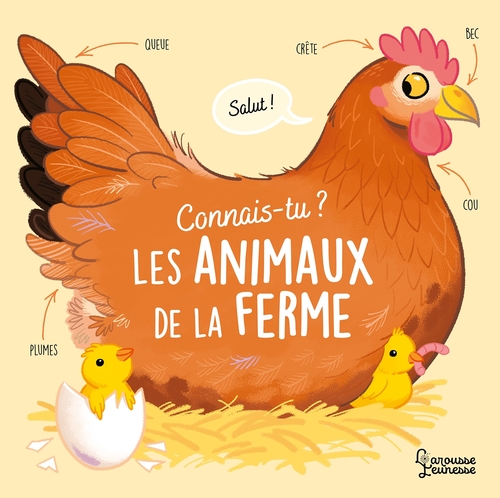 Couverture ebook de Connais-tu les animaux de la ferme ?, de Olivier Le Gall