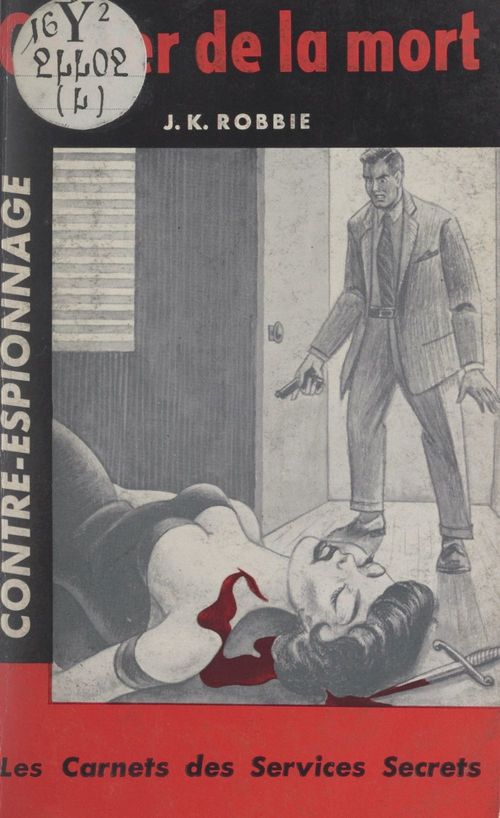 ebook cover of Cahier de la mort, by J. K. Robbie