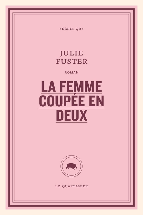 Couverture ebook de La femme coupée en deux, de Julie Fuster