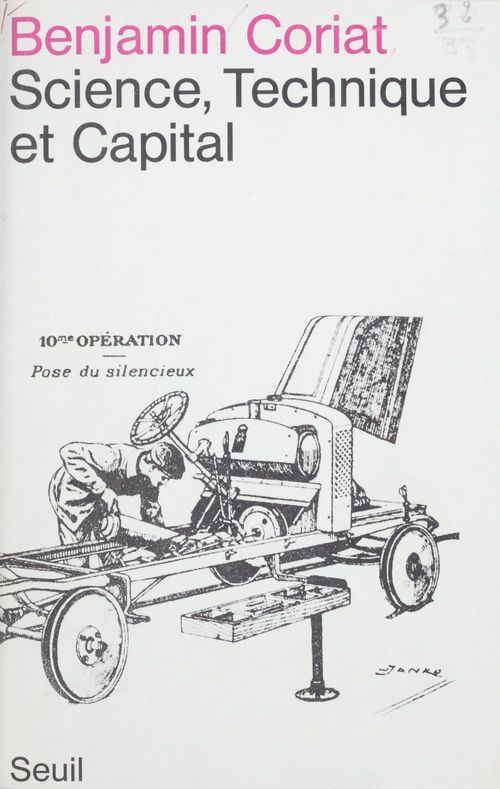 ebook cover of Science, technique et capital, by Coriat Benjamin