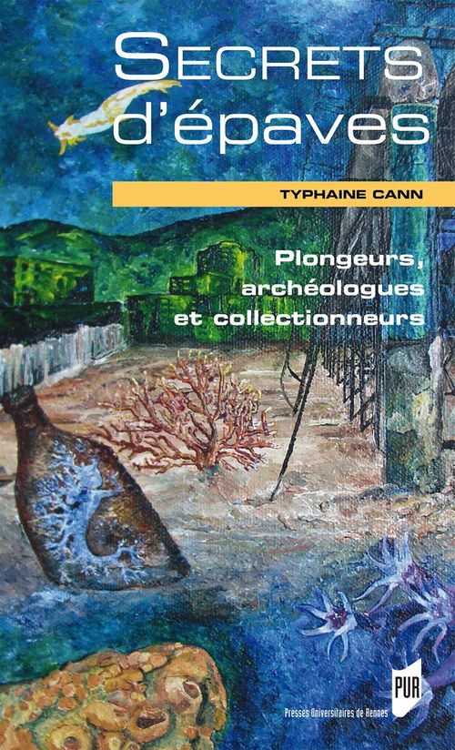 ebook cover of Secrets d´épaves, by Typhaine Cann