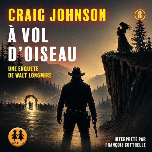 Couverture audiobook de À vol d'oiseau, de Johnson Craig