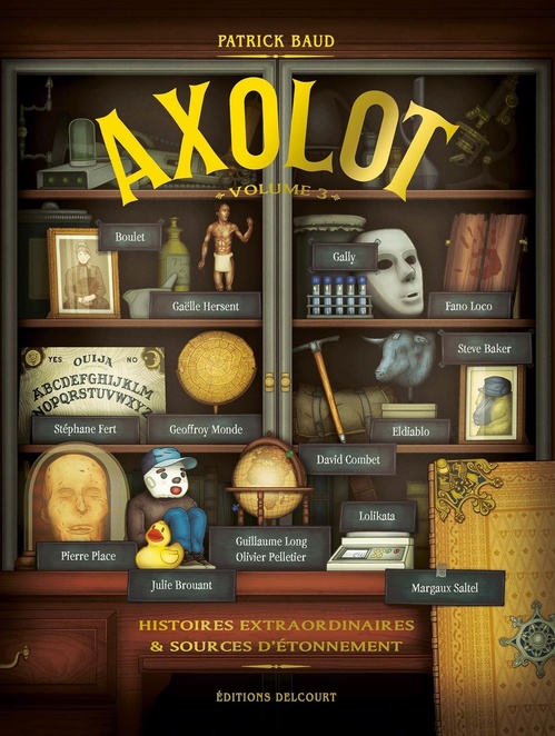 ebook cover of Axolot T03, by Patrick Baud