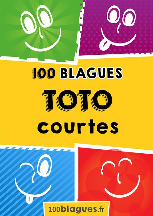 Couverture ebook de Toto courtes, de 100blagues.Fr