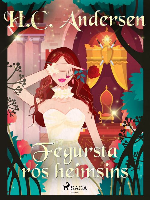 ebook cover of Fegursta rós heimsins, by H.C. Andersen