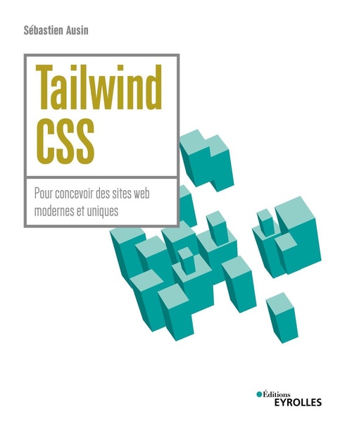 Couverture ebook de Tailwind CSS, de Sébastien Ausin