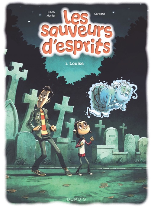 Couverture ebook de Les sauveurs d'esprits - Tome 1 - Louise, de Carbone, Monier
