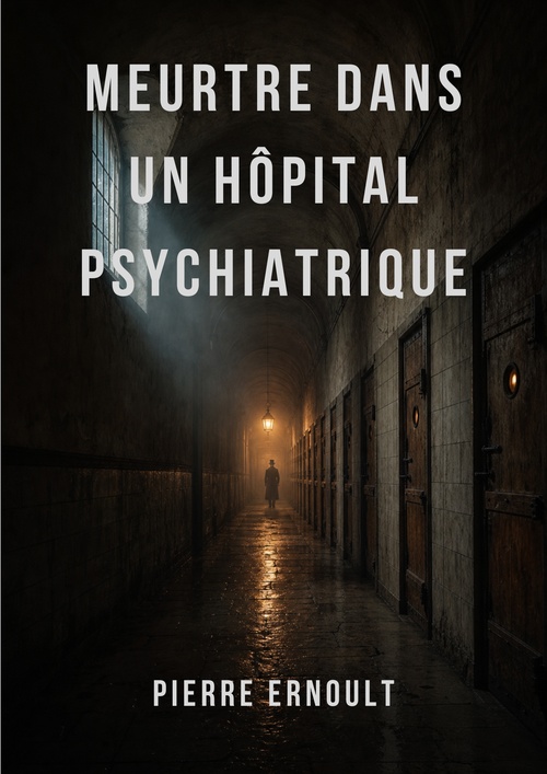 Couverture ebook de Meurtre dans un hôpital psychiatrique, de Pierre Ernoult