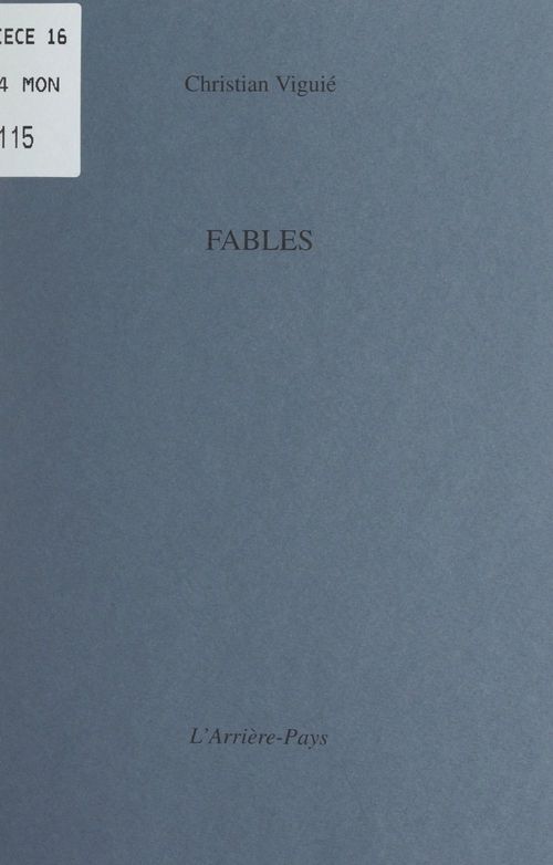 ebook cover of Fables, by Christian Viguie