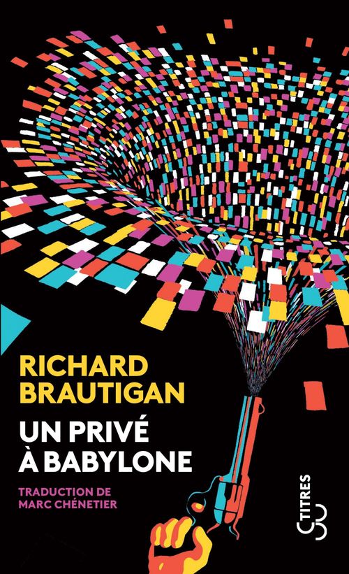 ebook cover of Un privé à Babylone, by Richard Brautigan