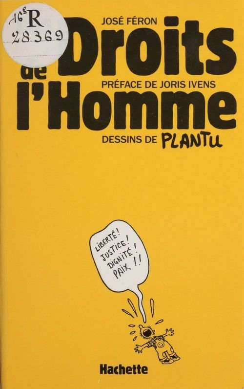 Couverture ebook de Les Droits de l'homme, de Jose Feron