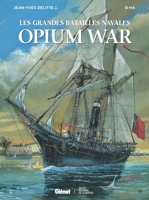 ebook cover of Opium War, by Q-Ha