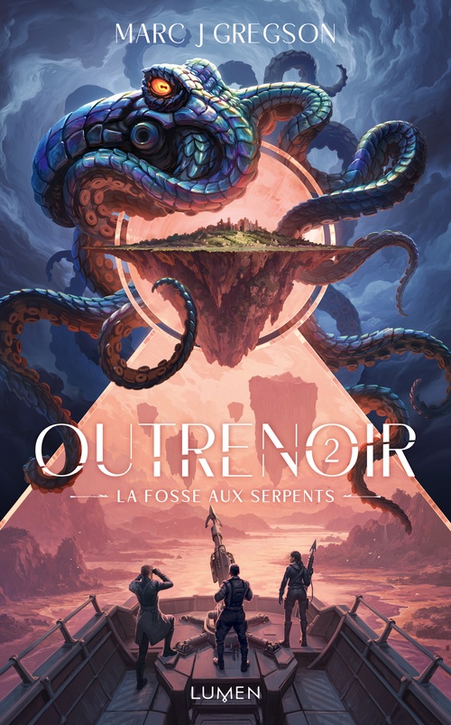 ebook cover of Outrenoir - Tome 2 La Fosse aux serpents, by Marc J. Gregson