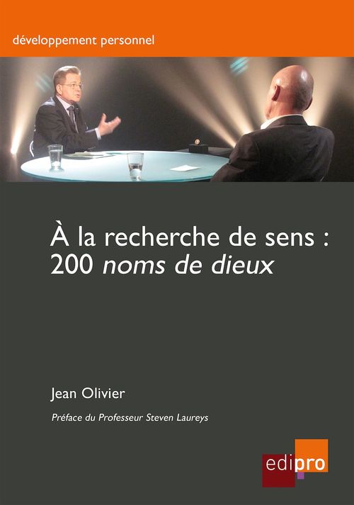Couverture ebook de À la recherche de sens, de Jean Olivier