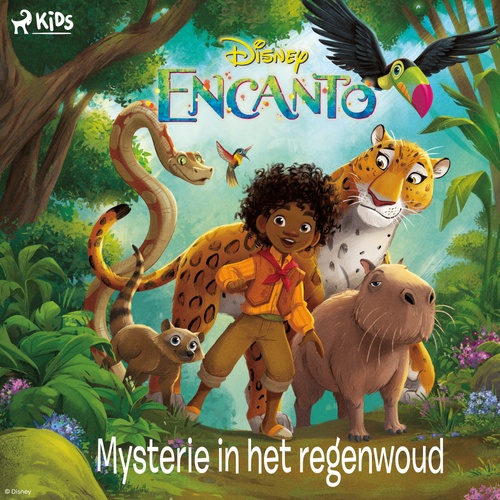 Couverture audiobook de Encanto - Mysterie in het regenwoud, de Disney