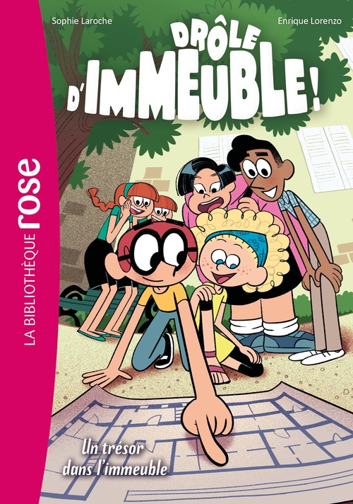 ebook cover of Drôle d'immeuble ! 03 - Un trésor dans l'immeuble, by Hachette Livre