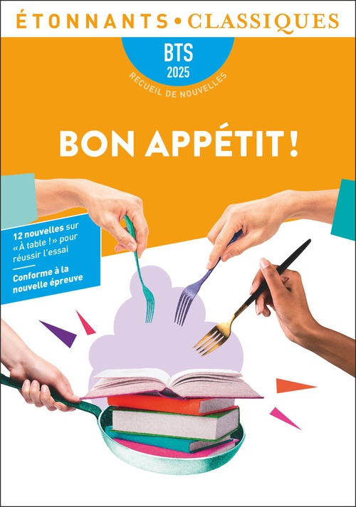 Couverture ebook de Bon appétit ! - BTS 2025, de Collectif