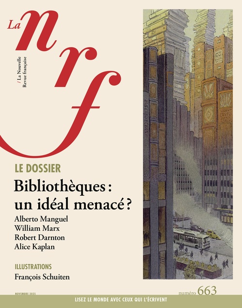 ebook cover of La Nouvelle Revue Française N°663 (novembre 2025), by Collectifs