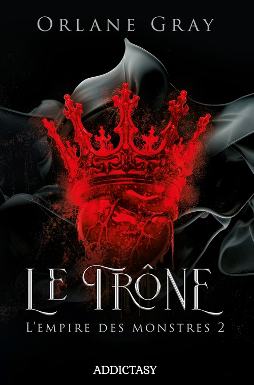 Couverture ebook de Le Trône, de Orlane Gray