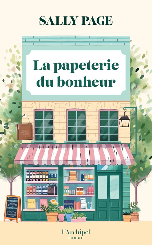 Couverture ebook de La papeterie du bonheur, de Sally Page