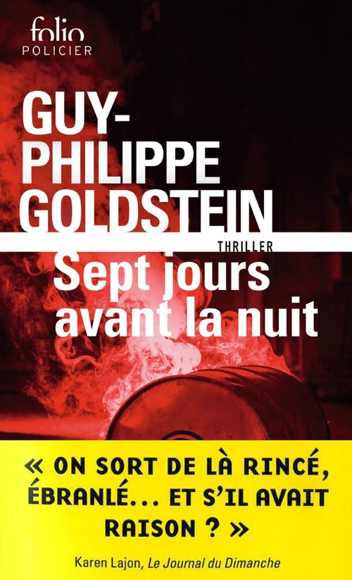 Couverture ebook de Sept jours avant la nuit, de Guy-philippe Goldstein