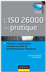 ebook cover of L'ISO 26000 en pratique, by Assaël Adary, Séverine Lecomte
