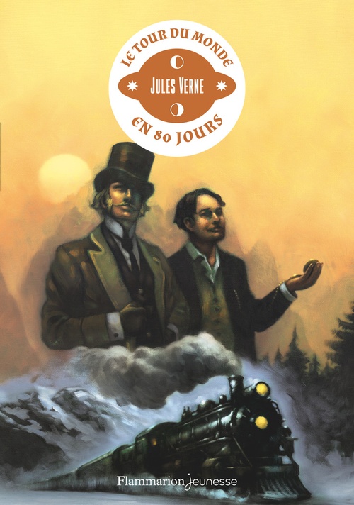 ebook cover of Le tour du monde en 80 jours, by Jules Verne