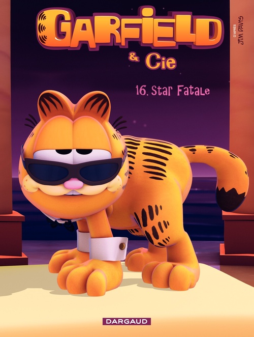 Couverture ebook de Garfield & Cie - Tome 16 - Star fatale, de Jim Davis