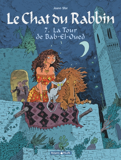 Couverture ebook de Le Chat du Rabbin - Tome 7 - La Tour de Bab-El-Oued, de Joann Sfar