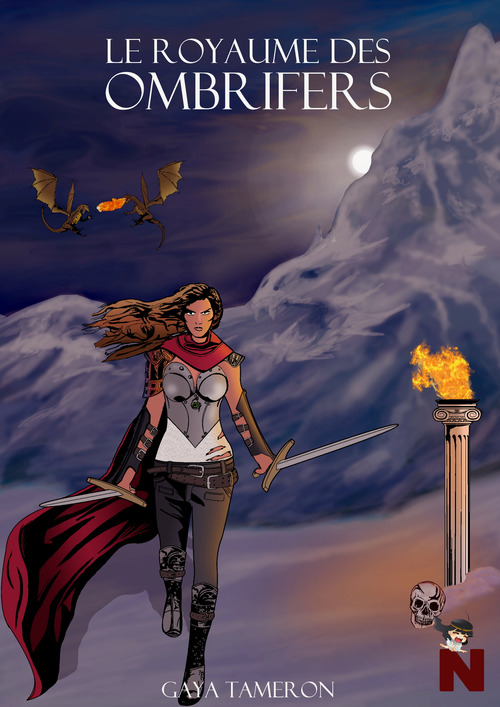 ebook cover of Le royaume des Ombrifers, by Gaya Tameron