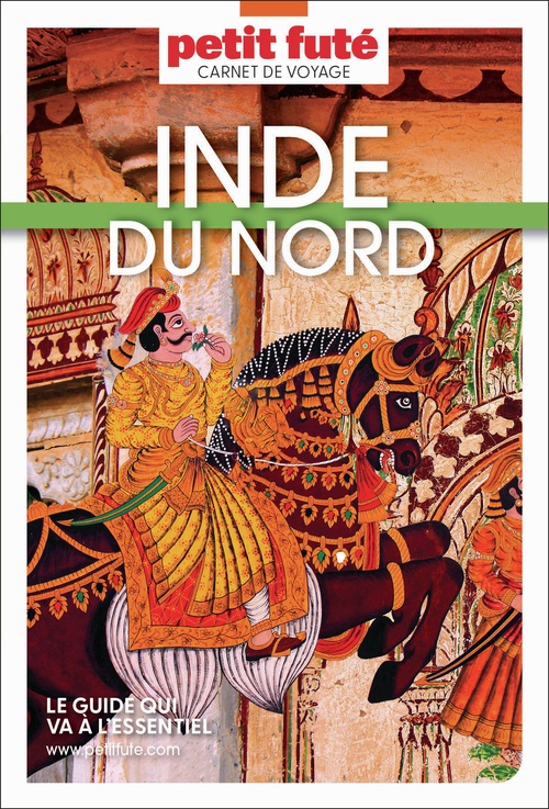 Couverture ebook de Guide Inde Du Nord 2026 Carnet Petit Futé, de Collectif