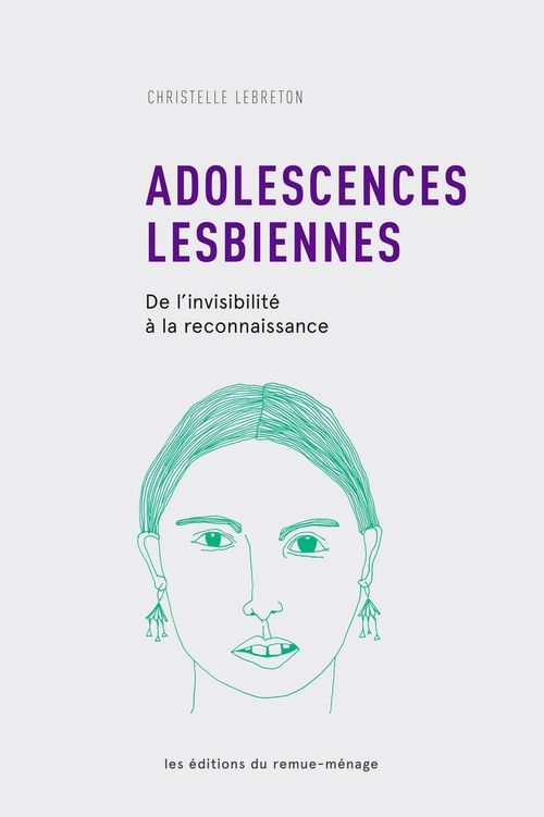 ebook cover of Adolescences lesbiennes, by Christelle Lebreton