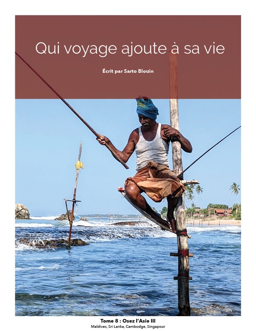 Couverture ebook de Qui voyage ajoute à sa vie: tome 8 - Osez l'Asie III, de Sarto Blouin