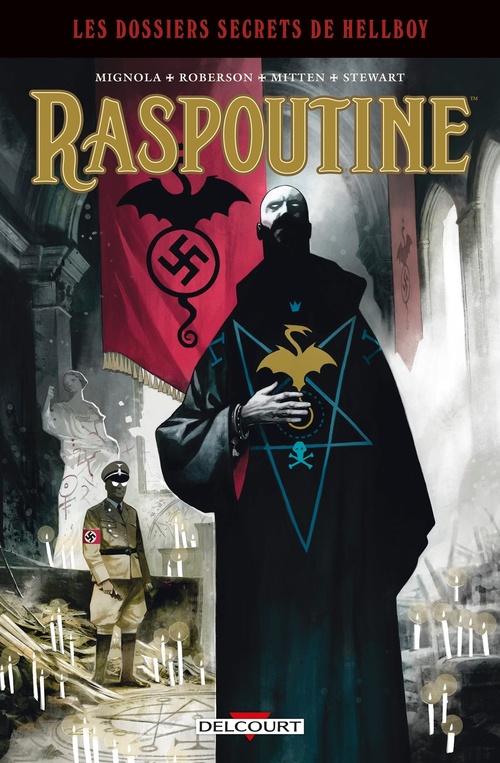 ebook cover of Hellboy - Dossiers secrets - Raspoutine, by Chris Roberson