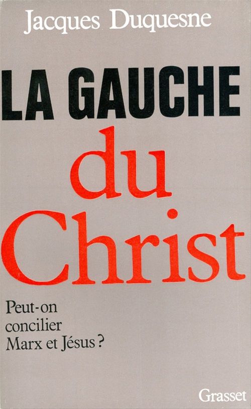 Couverture ebook de La gauche du Christ, de Jacques Duquesne